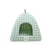 DOGUE Gingham Cat Bed Zoomed